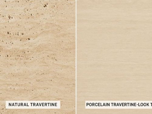 裝修用石材怎麼挑？天然洞石與仿洞石磁磚差異大公開